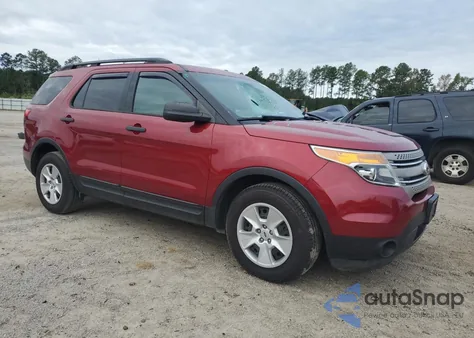 2014 Ford Explorer z USA, uszkodzony, nr VIN 1FM5K7B84EGC10624